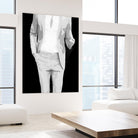 MR WHY NOT by Bethann Lawson on GIANT ART - black and white figurative figurative