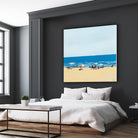 A Day At The Beach by Beth Ann Lawson on GIANT ART - blues coastal beach