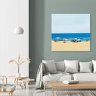 A Day At The Beach by Beth Ann Lawson on GIANT ART - beige coastal sand