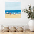 A Day At The Beach by Beth Ann Lawson on GIANT ART - beige coastal sand