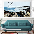 MAINE EVENT by Bethann Lawson on GIANT ART - blue coastal birds