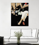 THEM #4 by Bethann Lawson on GIANT ART - black figurative people