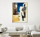 MYKONOS 3 by Bethann Lawson on GIANT ART - blue travel travel