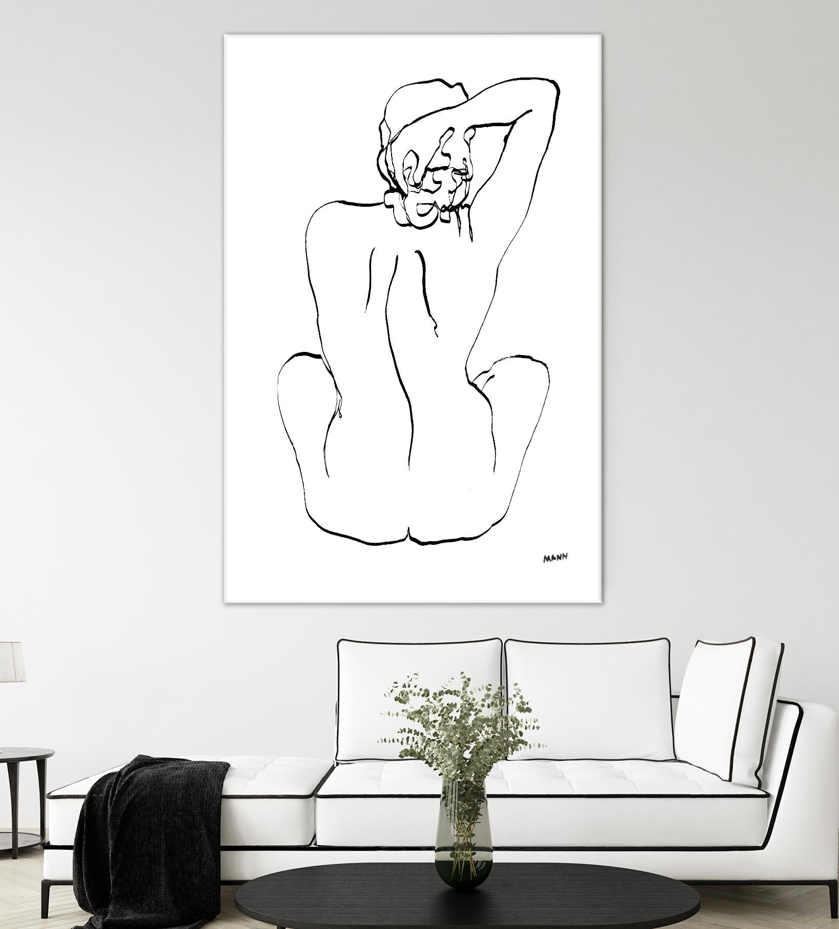 Contours II by Patti Mann on GIANT ART - figurative