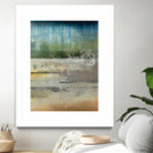 Shades Of Sunset V4 by K. Nari on GIANT ART - blues abstract abstract landscapes