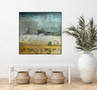 Shades Of Sunset V6 by K. Nari on GIANT ART - blues abstract abstract landscapes