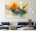 Eternal Bloom by K. Nari on GIANT ART - oranges abstract floral abstract floral