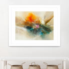 Eternal Bloom by K. Nari on GIANT ART - oranges abstract floral abstract floral