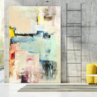 Escape Route II by Nancy Ngo on GIANT ART - blues abstract