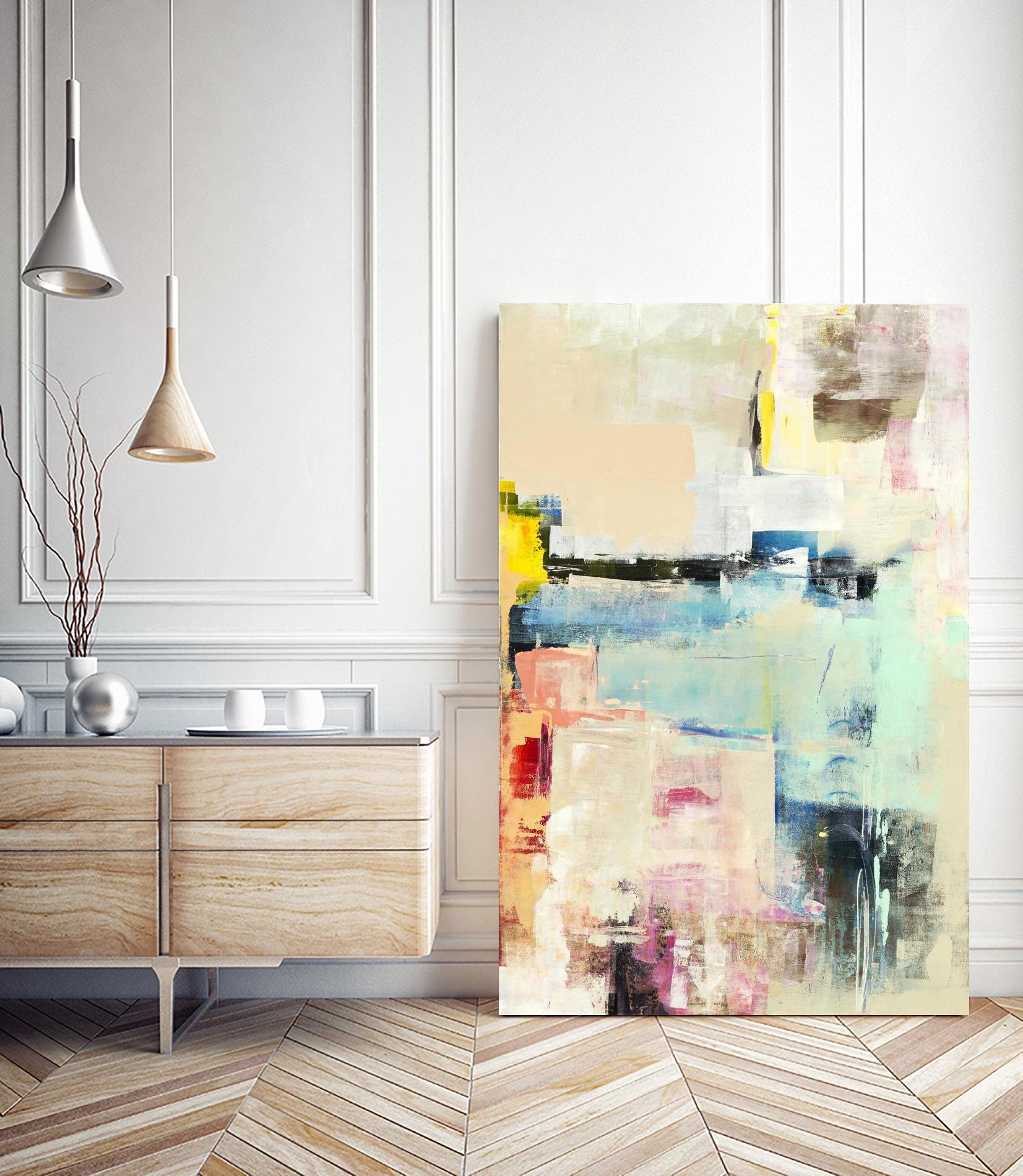 Escape Route II by Nancy Ngo on GIANT ART - blues abstract