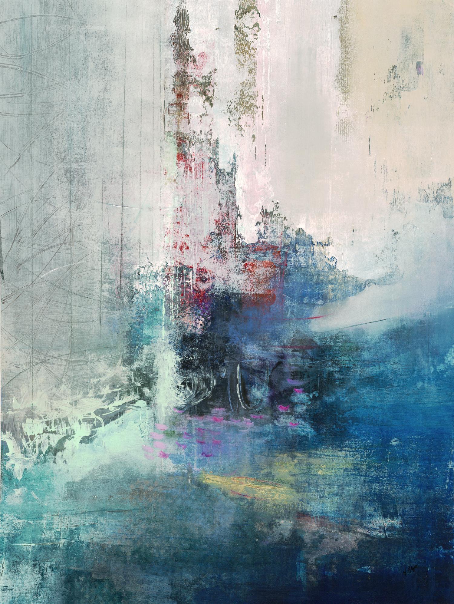 Longing I by Nancy Ngo on GIANT ART - blues abstract