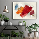 Equilibrium V4 by Leah Rei on GIANT ART - yellows abstract