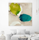 Connected I by Leah Rei on GIANT ART - greens abstract green