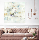 Off the Wall by Lisa Ridgers on GIANT ART - whites & creams abstract