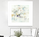Off the Wall by Lisa Ridgers on GIANT ART - whites & creams abstract