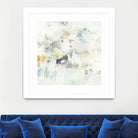 Off the Wall by Lisa Ridgers on GIANT ART - whites & creams abstract