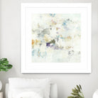 Off the Wall by Lisa Ridgers on GIANT ART - whites & creams abstract