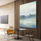 Soothing Scenery by Lisa Ridgers on GIANT ART - blues abstracted landscapes