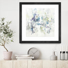 Keep in Touch by Lisa Ridgers on GIANT ART - blues abstract