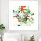 Bright Spot by Lisa Ridgers on GIANT ART - reds abstract