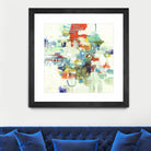 Bright Spot by Lisa Ridgers on GIANT ART - reds abstract