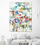 Now & Then I V3 by Lisa Ridgers on GIANT ART - whites & creams abstract