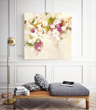 Floral Blush V2 by Lisa Ridgers on GIANT ART - whites & creams abstracted florals