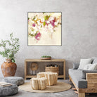 Floral Blush V2 by Lisa Ridgers on GIANT ART - whites & creams abstracted florals