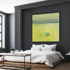 Fresh Dimensions by Lisa Ridgers on GIANT ART - turquoise abstract