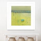 Fresh Dimensions by Lisa Ridgers on GIANT ART - turquoise abstract