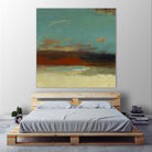 Suggested View by Lisa Ridgers on GIANT ART - rust abstract
