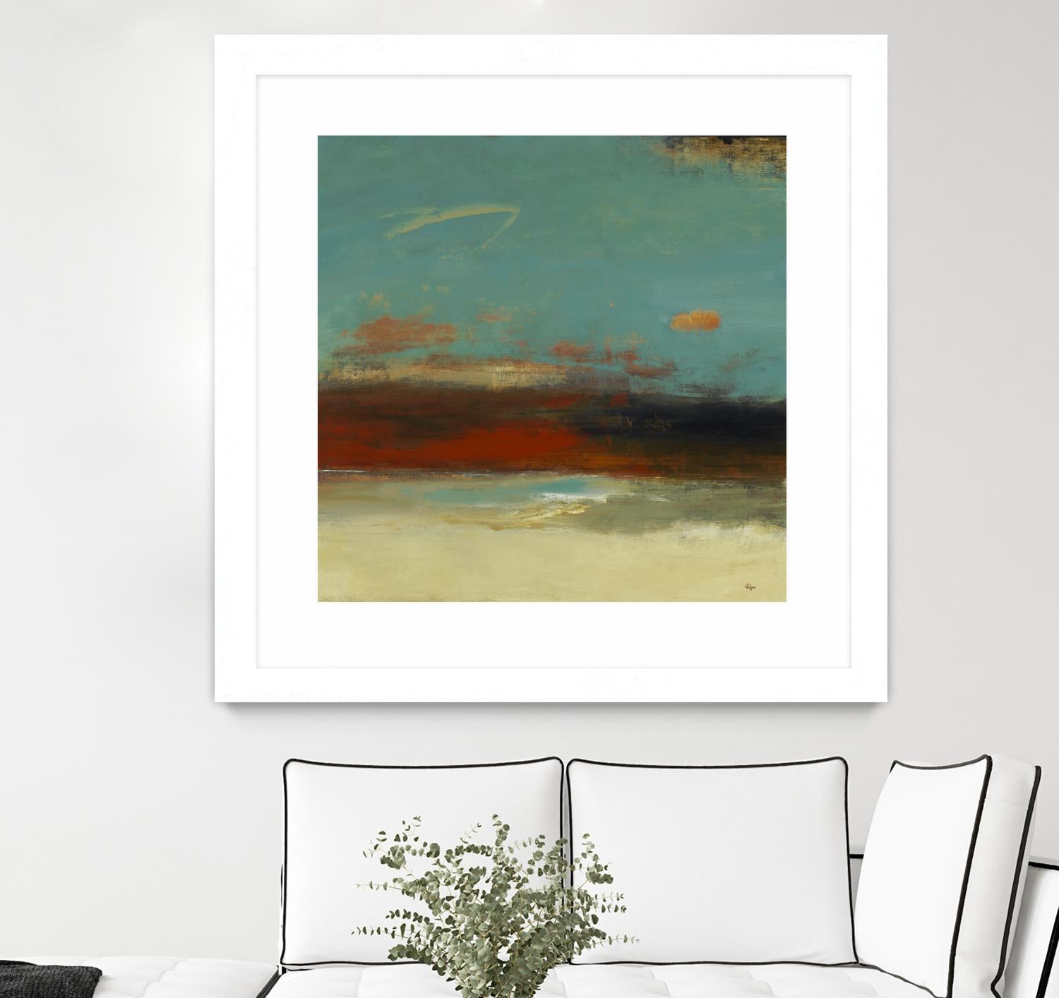 Suggested View by Lisa Ridgers on GIANT ART - rust abstract