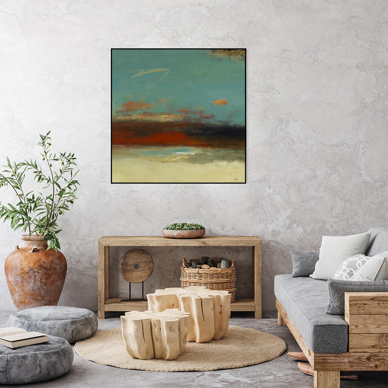 Suggested View by Lisa Ridgers on GIANT ART - rust abstract