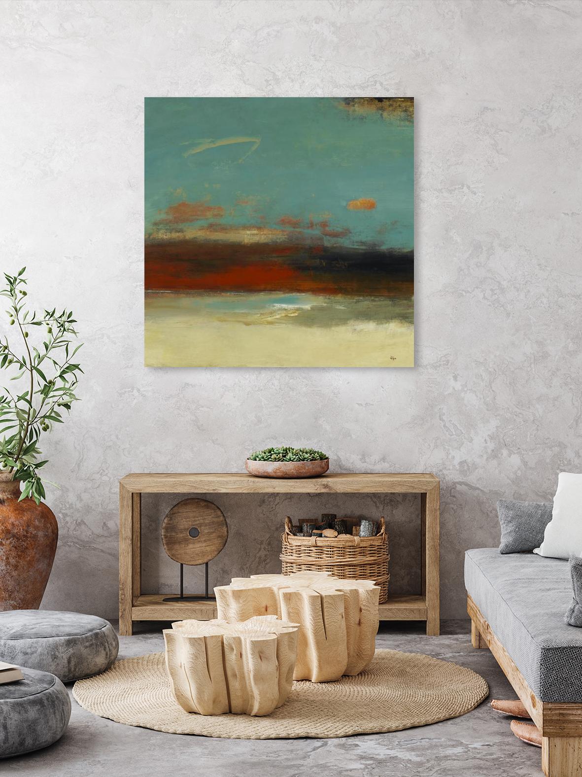 Suggested View by Lisa Ridgers on GIANT ART - rust abstract