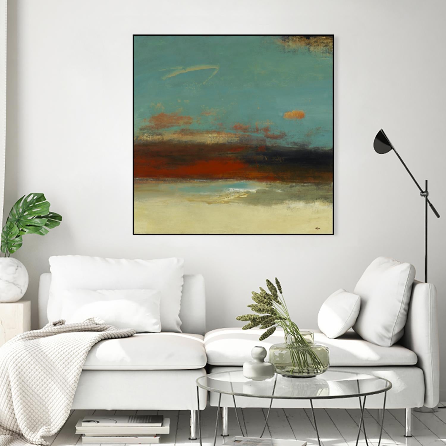 Suggested View by Lisa Ridgers on GIANT ART - rust abstract