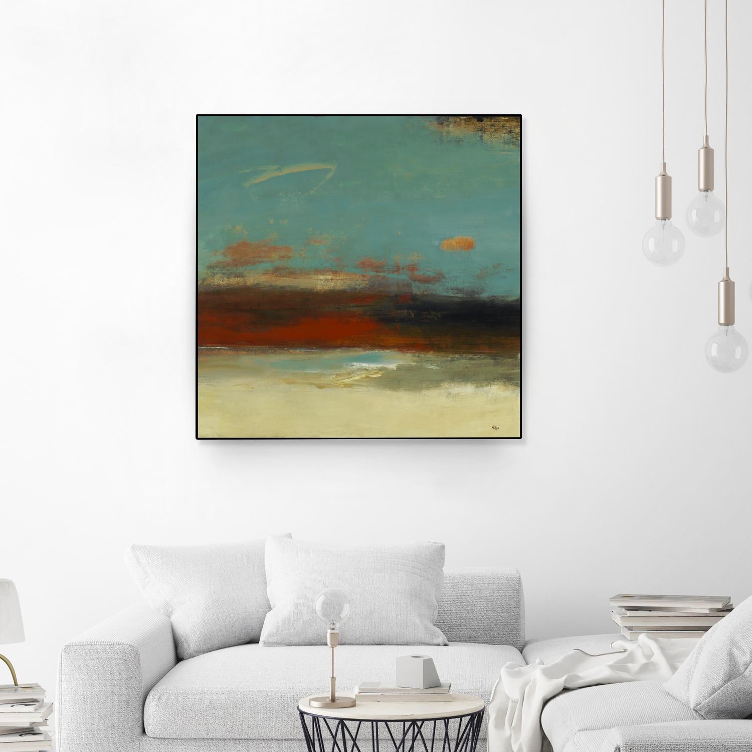 Suggested View by Lisa Ridgers on GIANT ART - rust abstract