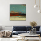 Suggested View by Lisa Ridgers on GIANT ART - rust abstract