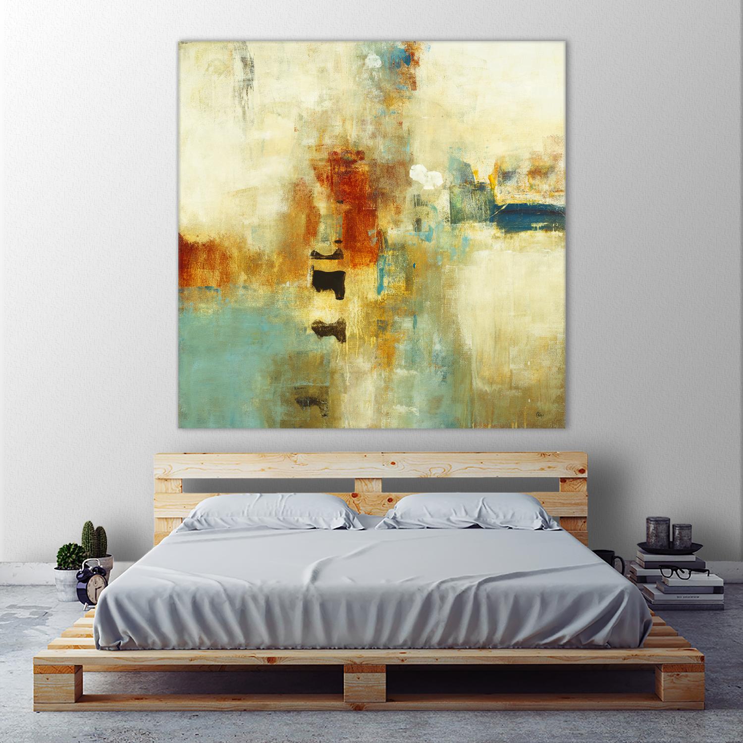 Casual Fling by Lisa Ridgers on GIANT ART - orange abstract