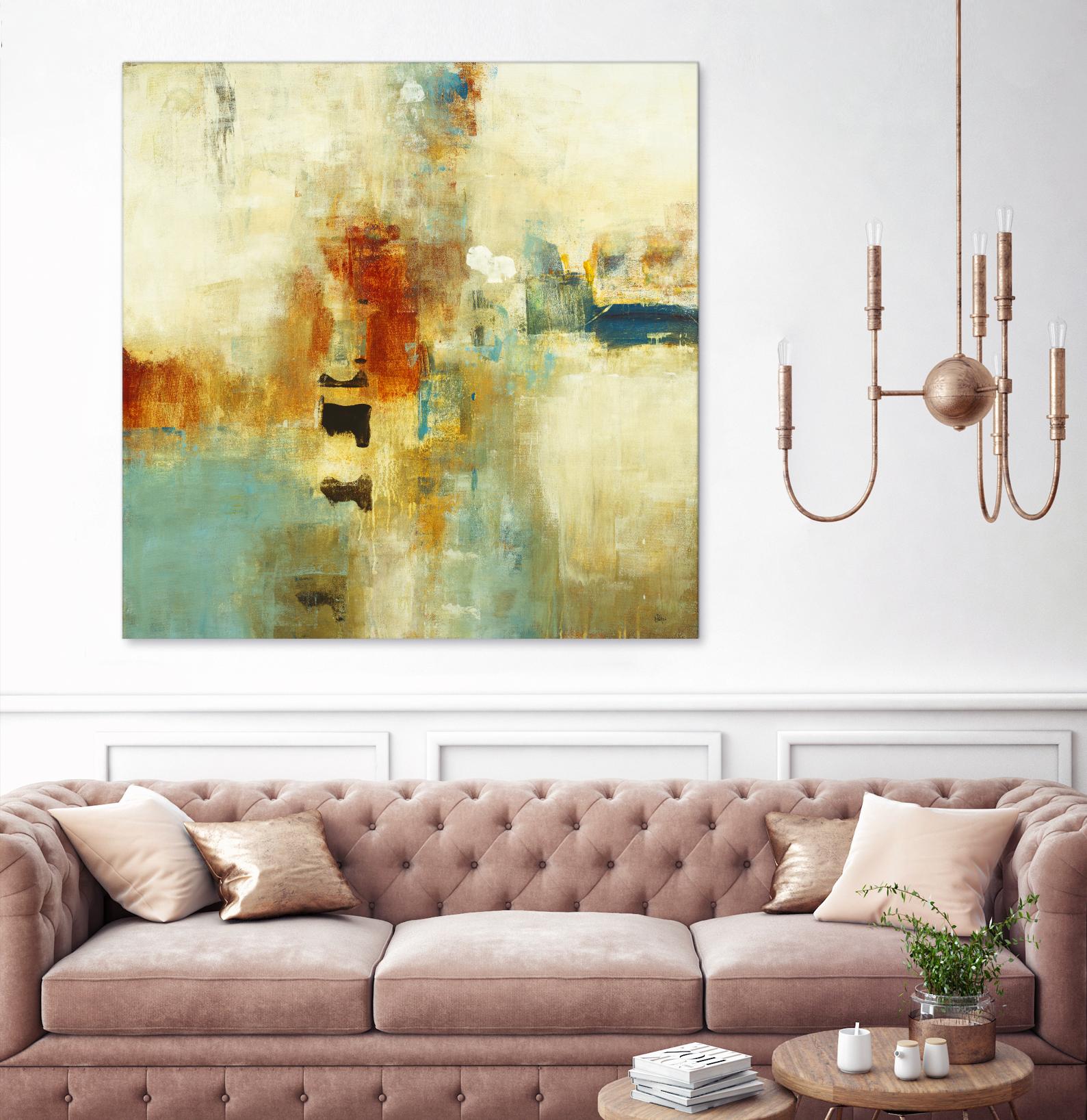 Casual Fling by Lisa Ridgers on GIANT ART - orange abstract