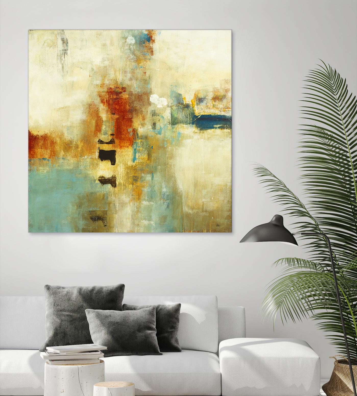Casual Fling by Lisa Ridgers on GIANT ART - orange abstract