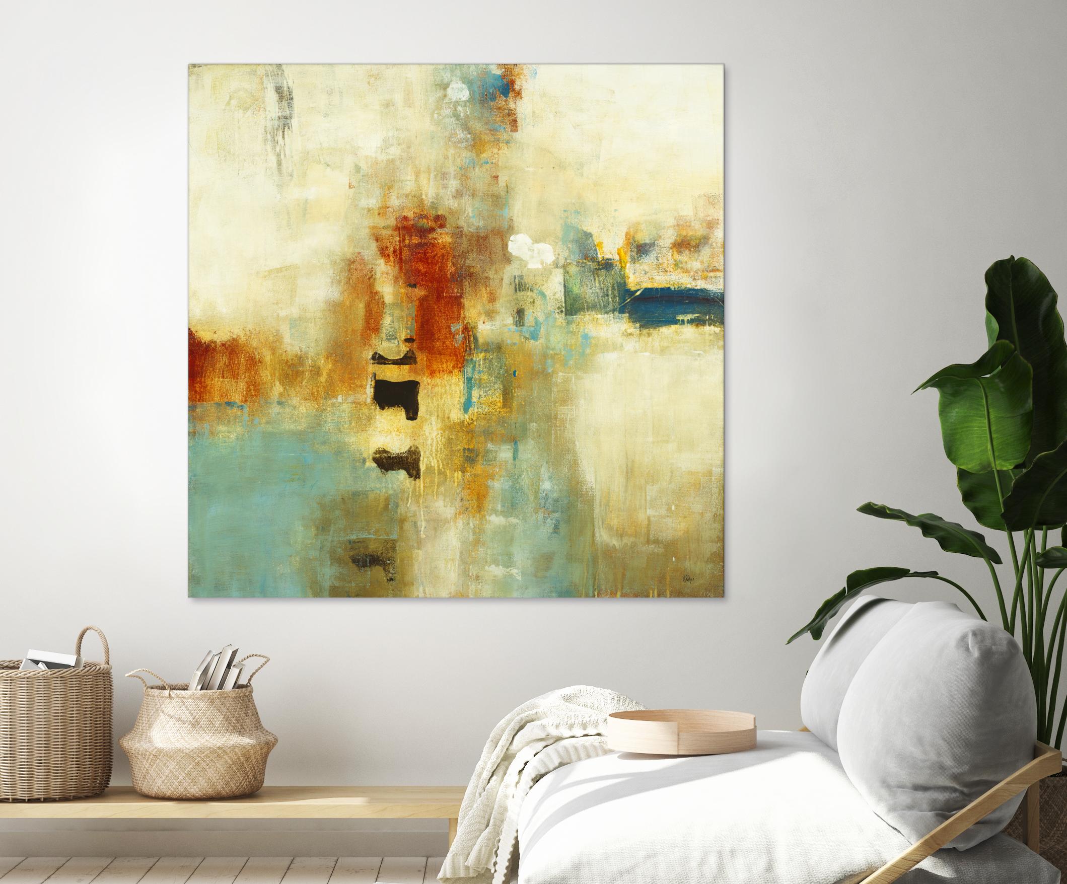 Casual Fling by Lisa Ridgers on GIANT ART - orange abstract