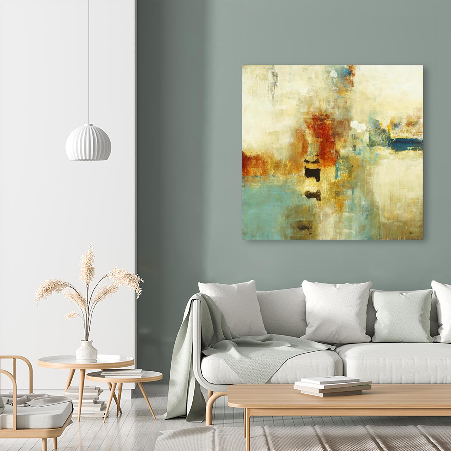 Casual Fling by Lisa Ridgers on GIANT ART - orange abstract