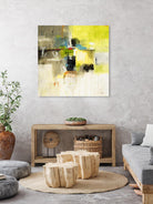 Get Aquainted III by Lisa Ridgers on GIANT ART - beige abstract