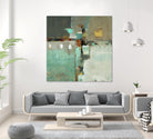 Crossroads II by Lisa Ridgers on GIANT ART - grey abstract