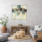 Let's Go II by Lisa Ridgers on GIANT ART - beige abstract