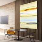Beach Day by Lisa Ridgers on GIANT ART - blue abstract
