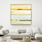 Beach Day by Lisa Ridgers on GIANT ART - blue abstract