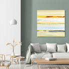 Beach Day by Lisa Ridgers on GIANT ART - blue abstract