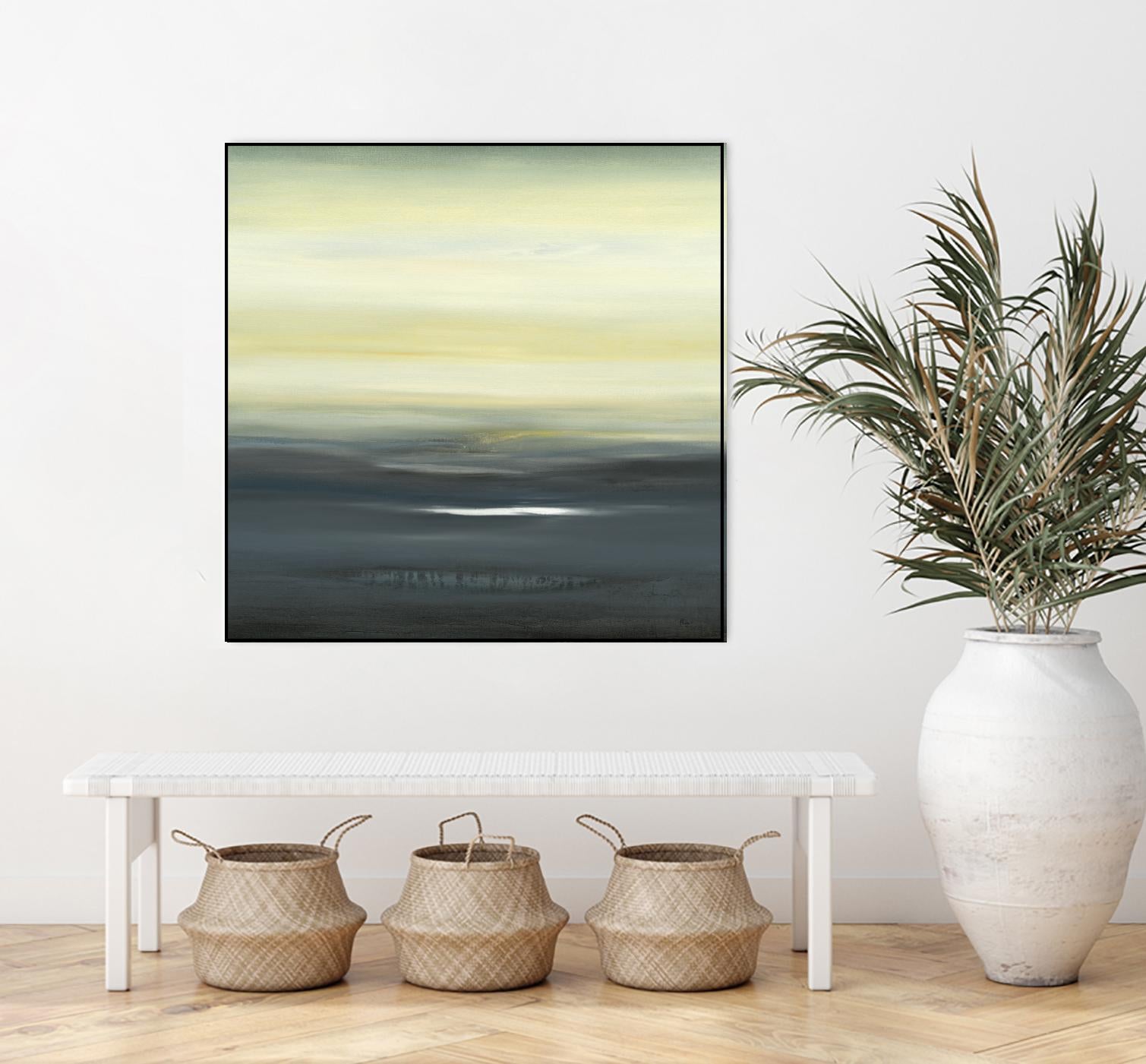 Land of Serenity II by Lisa Ridgers on GIANT ART - blue abstract