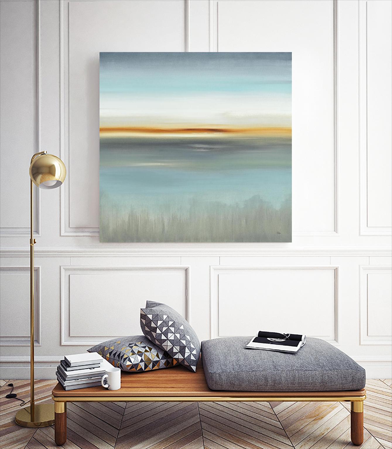 Dreamland III by Lisa Ridgers on GIANT ART - orange abstract